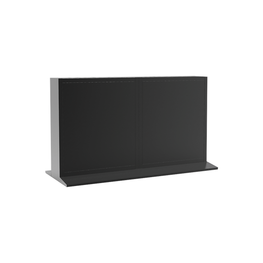 DS-DN55B3M/B Gabinete Pedestal Modular Para Piso / Compatible con Monitor de 55 / Especial para Videowall / Compatible con DS-D2055NL-B/G - DS-D2055LU-Y