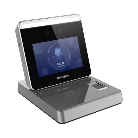 DS-K1F600U-D6E-F Enrolador IP de Rostros, Huellas y Tarjetas (MIFARE y EM) para iVMS-4200 / Hik-Connect Teams (USB) / Facilita el Alta de Rostros, Huellas y Tarjeta al Software