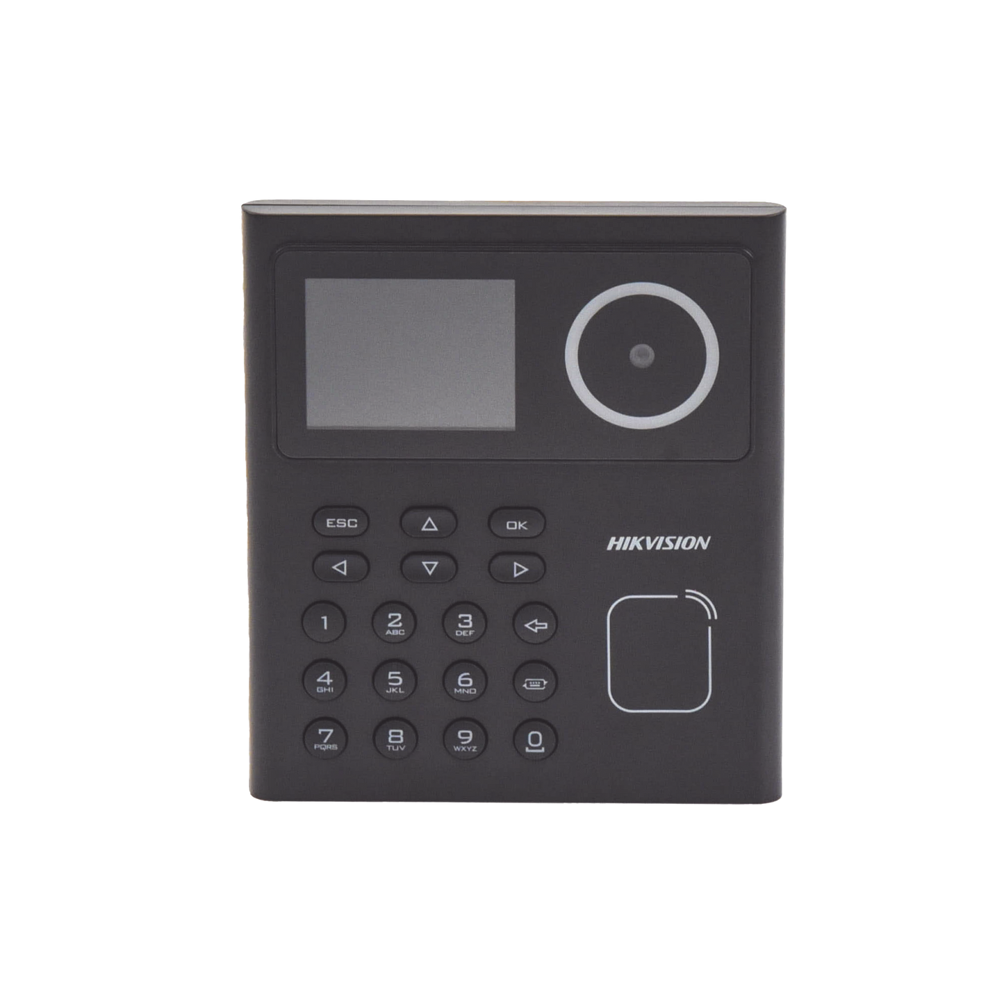 DS-K1T320EX Terminal Facial Min Moe Administrable por Smartphone o Nube /  Acceso y Asistencia / Lector PROX EM  /  500 rostros / Detección de Cubrebocas / HikConnect / Reconocimiento a 1.5 mts de distancia