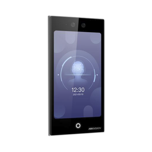 DS-K1T673DWX Terminal Facial WiFi con pantalla de 7 / Exterior IP65 / 10,000 Rostros y 50,000 Tarjetas / 10,000 Huellas (Módulo Opcional) / ISAPI / ISUP 5.0 / Codigos QR y Bluethooth