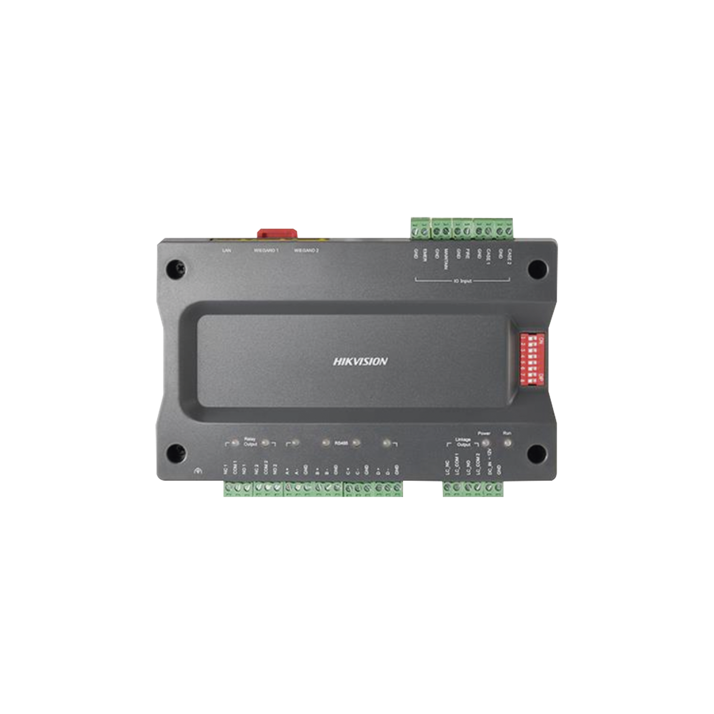 DS-K2210 Controlador MAESTRO para Control de Elevadores / Control de Acceso para los pisos de los Elevadores por Huella o Tarjeta / Programación por IVMS4200 o Interfaz Web