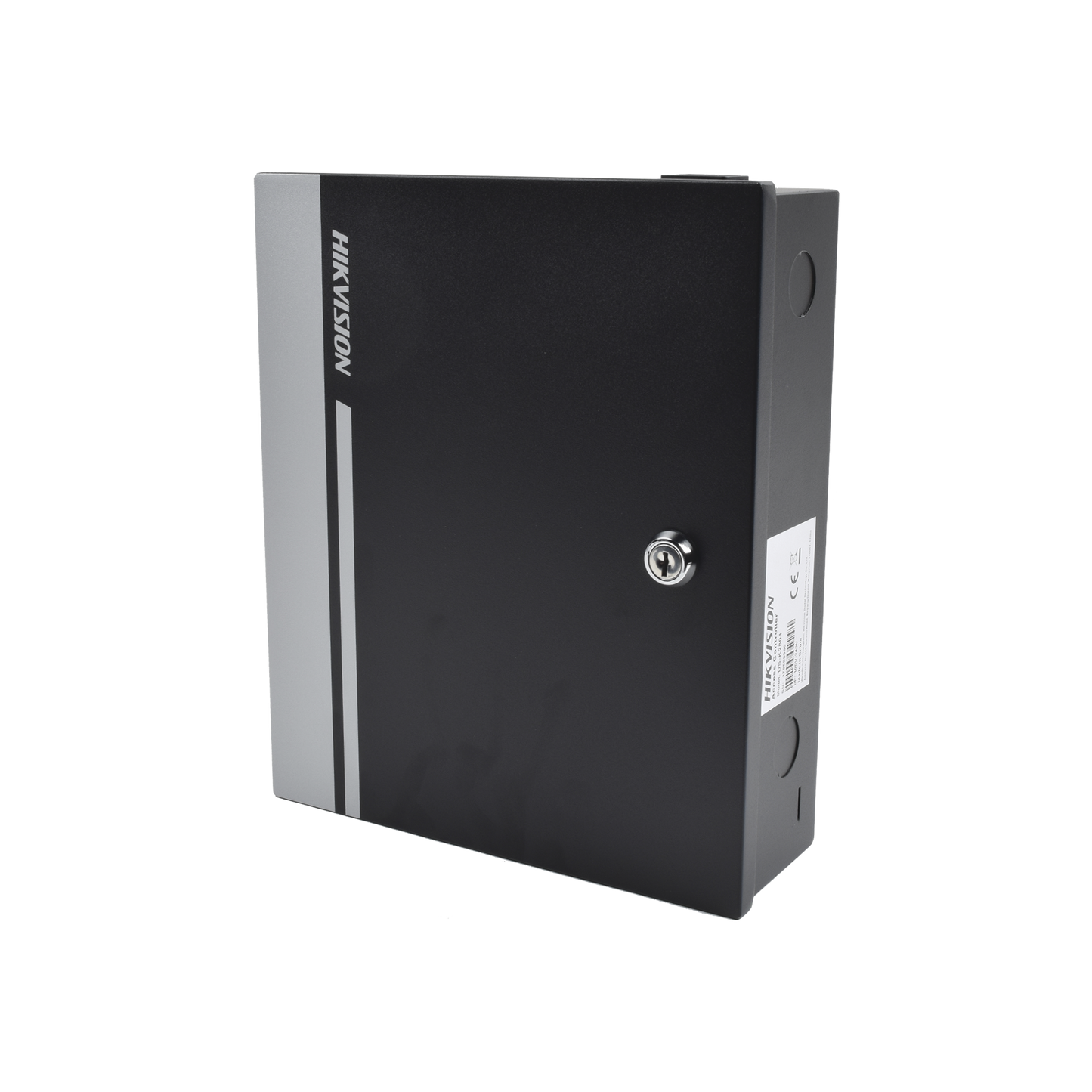 DS-K2801 Controlador de Acceso para 1 Puerta y  2 Lectores  / Fácil Administración con Software Gratuito / Incluye Gabinete y Fuente de Alimentación 12Vcc/8A / 10,000 Tarjetas / 50,000 Eventos