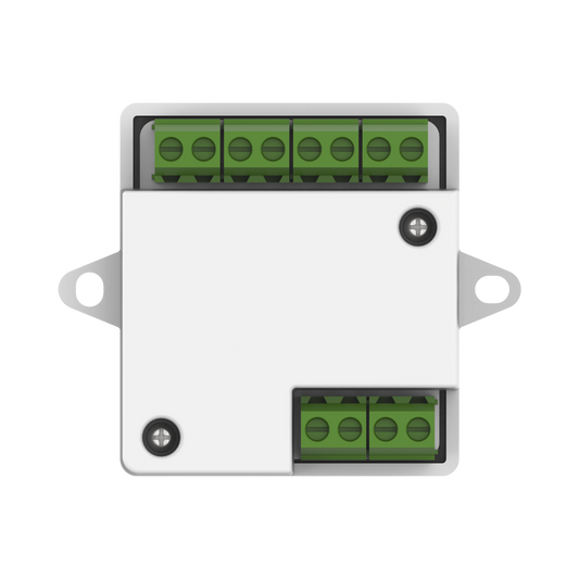 DS-K2M062 - Módulo Seguro para Instalaciones SEGURAS en Controles de Acceso HIKVISION / Compatible con Biometricos Faciales Min Moe / Conexión RS-485  /  Soporta Botón de Salida y Chapa
