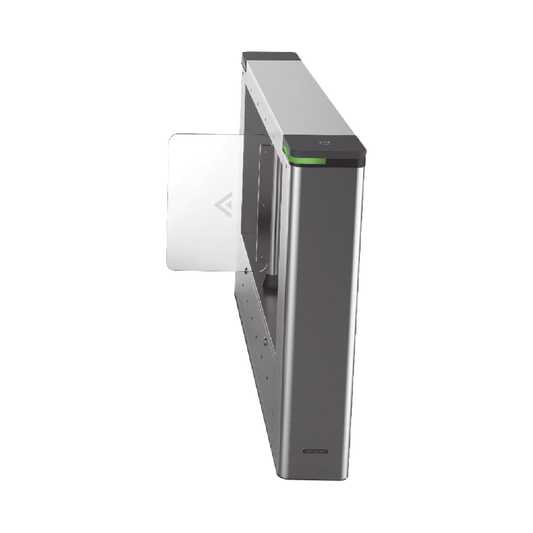 DS-K3B501SX-R/M-DP90 Torniquete DERECHO tipo Swing para Carril de 90 cms / Incluye Panel y Lector de Tarjeta / TCP/IP / Administrable por iVMS-4200 (Requiere Torniquete Izquierdo) / 6,000,000 MCBF / 12 Pares de IR