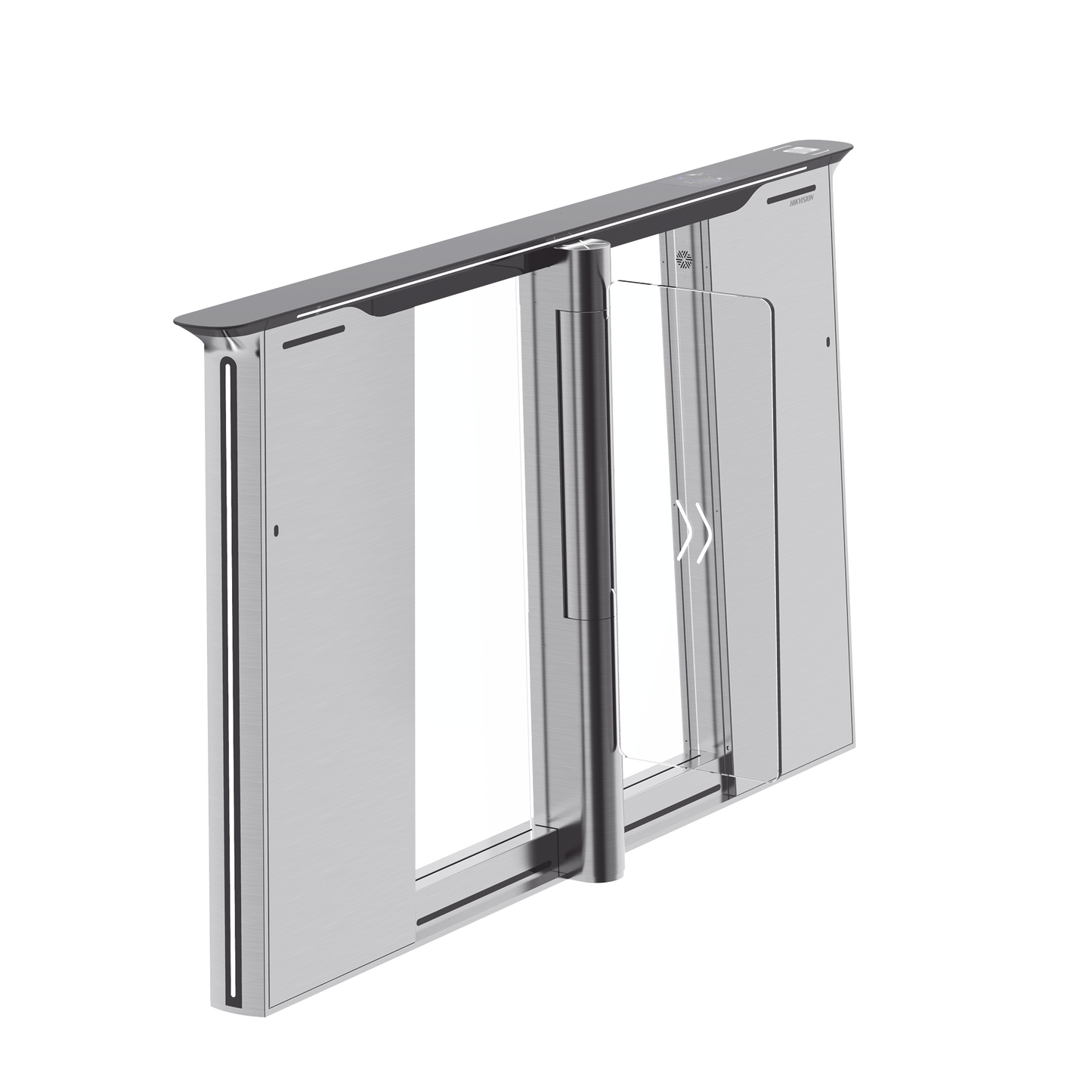 DS-K3B961TX-L/DPIQL-DP90 Torniquete con Reconocimiento Facial y Lector QR Embebidos / IZQUIERDO / 100 mil usuarios / Carril de 90 Cms / Requiere Torniquete Derecho