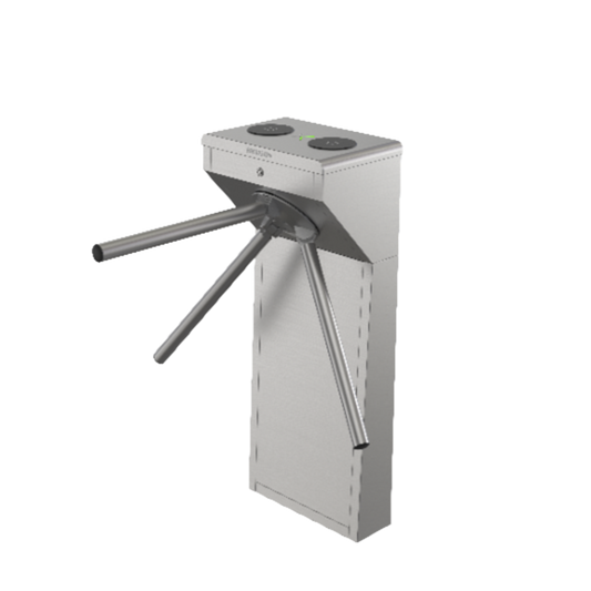 DS-K3G200LX-R/DM55 Torniquete Trípode Bidireccional de Acero Inoxidable SUS304 / 2 Millones MCBF  / Apertura en Caso de Emergencia / Integrable con cualquier Sistema de Control de Acceso / Indicadores LED de Entrada-Salida