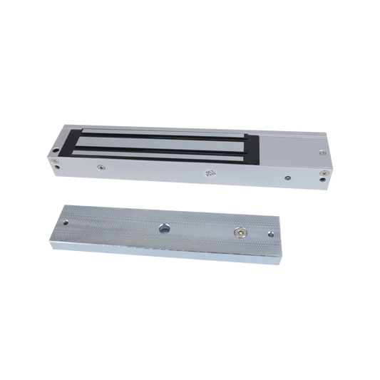 DS-K4H255S Chapa Magnética de 600 Lbs (272 Kg) / Montaje en Puerta Normal / Certificado CE /  Uso en Interior / Magnetismo Anti-residual