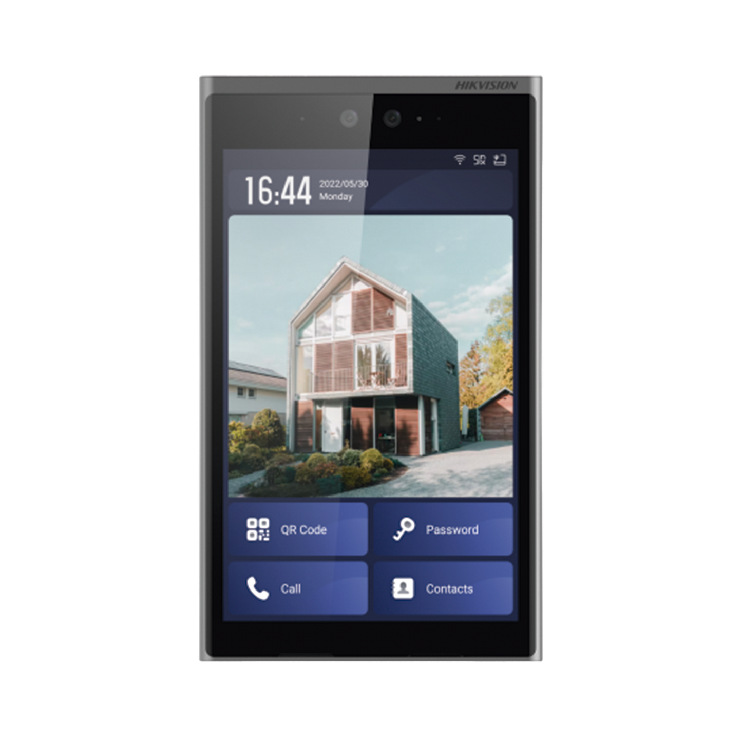 DS-KD9633-WBE6 - Frente de Calle IP 2 Megapixel (1080p) / Multiapartamento / Pantalla 10.1" Touch Screen / Reconocimiento Facial / Android / IP65 / IK07 / Soporta Modulo de Botones y Huella (por Separado)