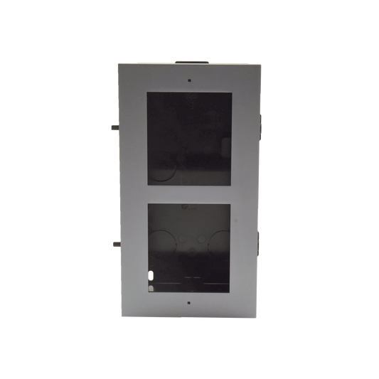 DS-KD-ACF2 - Base de 2 Espacios para EMPOTRAR Módulos de Videoporteros Hikvision