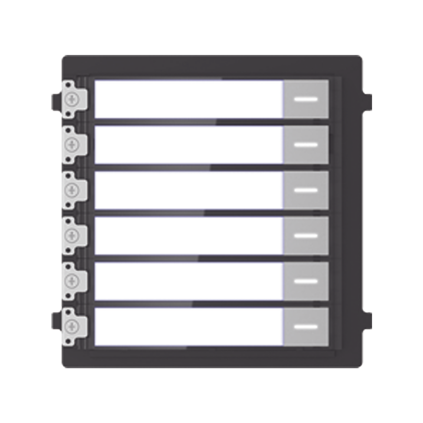 DS-KD-KK - Módulo de Botones Para Videoportero Modular / Llamada de un solo Toque / Soporta Hasta 6 Monitores Principales
