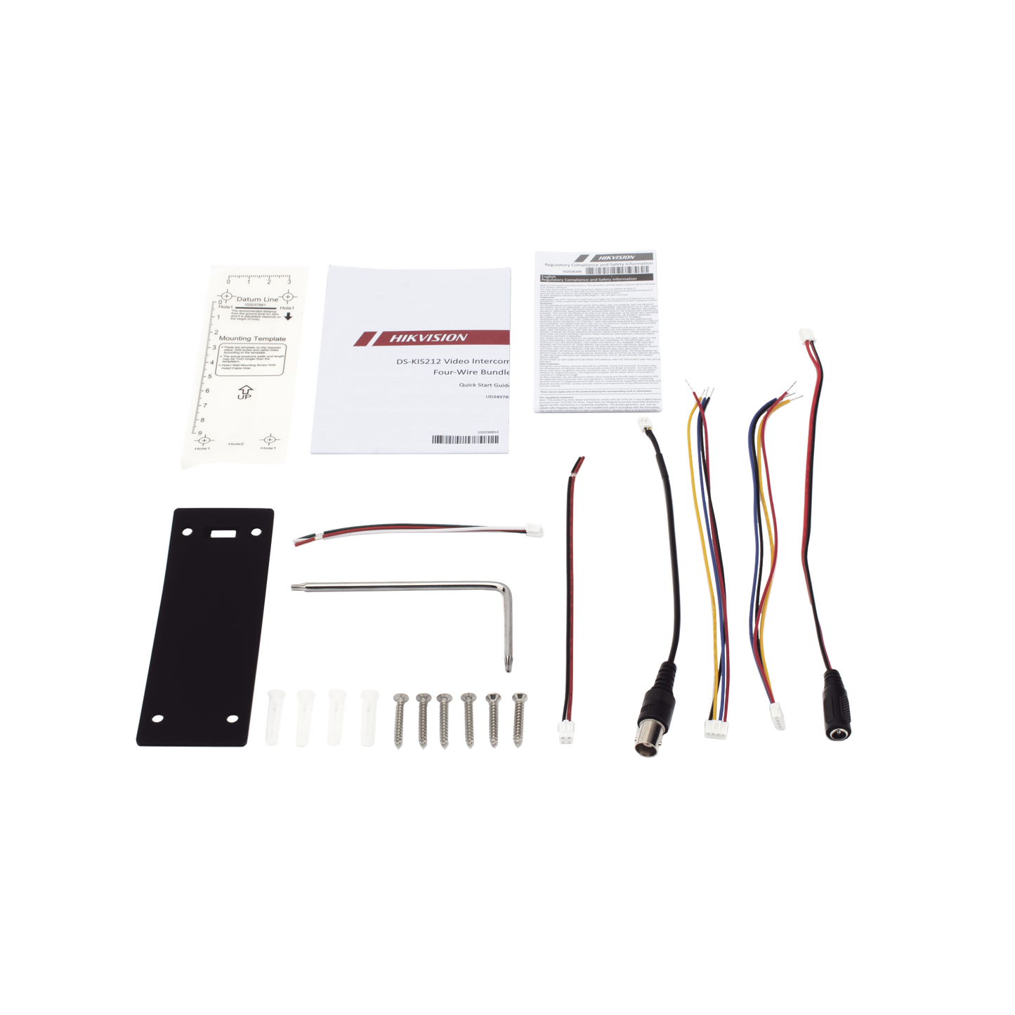 DS-KIS212-SPAREPART - Bolsa de Accesorios para DS-KIS212 / DS-KIS213