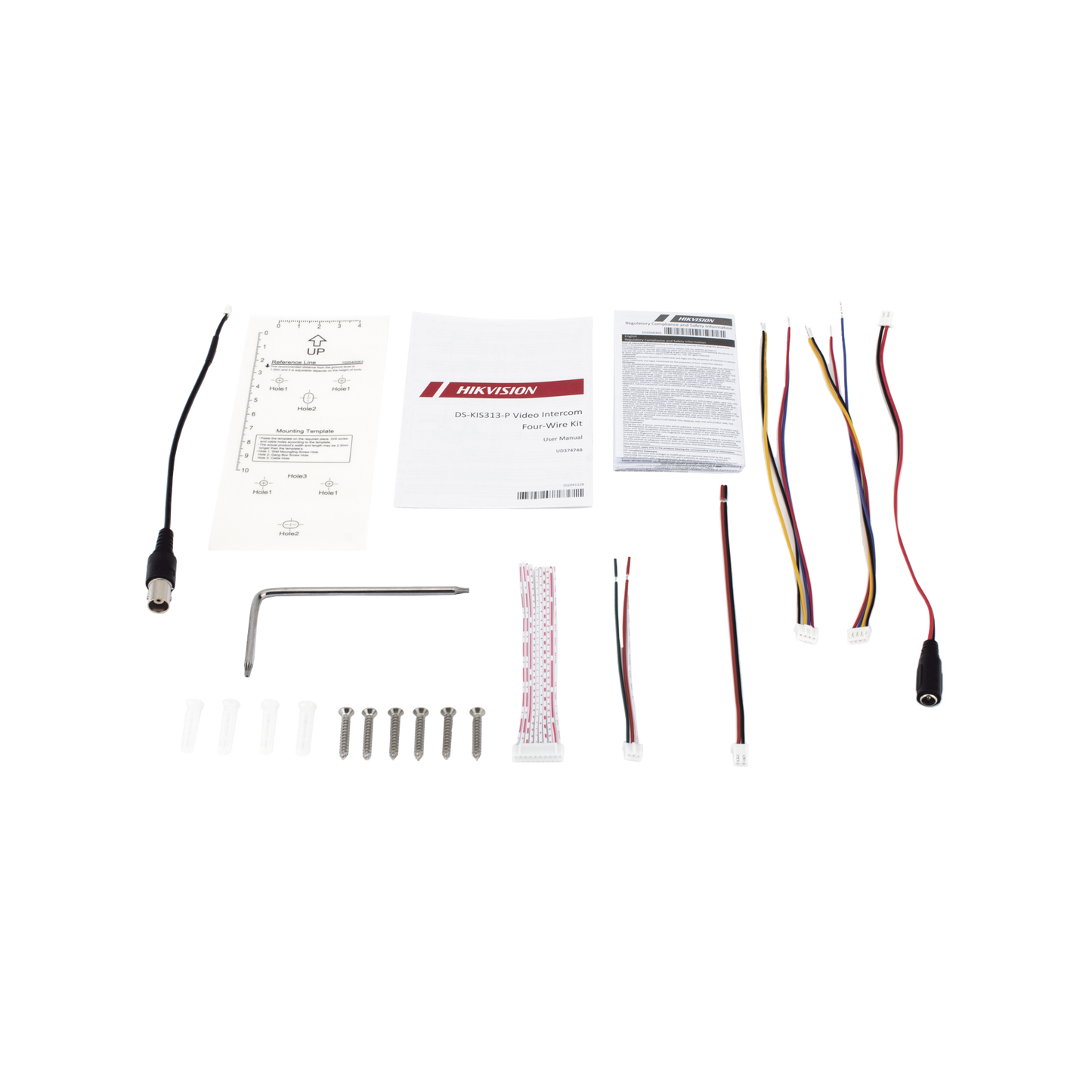 DS-KIS313-P-SPAREPART - Bolsa de Accesorios para DS-KIS312 / DS-KIS313