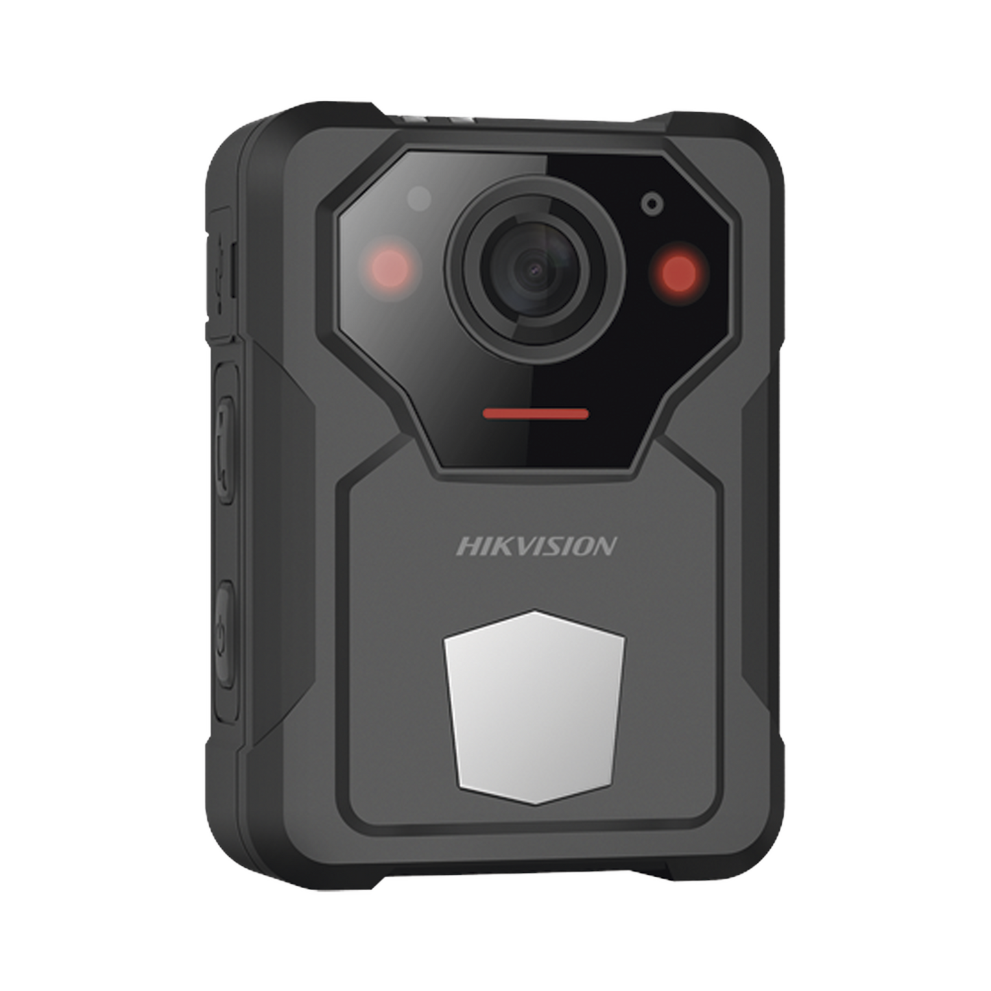 DS-MCW406/64G/GPS/NS Body Camera Portátil / Grabación a 2K (4 Megapixel)  / Fotos de Hasta 40 Megapixel / IP67 / H.265 / 64 GB de Almacenamiento / Microfono Integrado / GPS