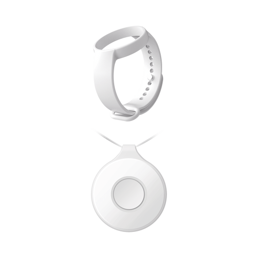 DS-PDEBP1-EG2-WB/BAND (AX PRO) Botón de Pánico Inalámbrico Portátil / IP54 / Indicador LED + (AX PRO) Pulsera para Botón de Pánico Portátil