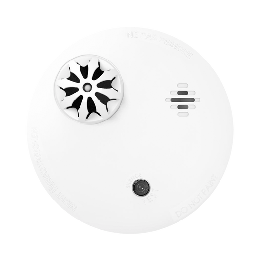 DS-PDHT-E-WB (AX PRO) Detector de Temperatura Inalámbrico para Panel de Alarma HIKVISION / Interior / Soporta Funcionalidad Autónoma / Alerta cuando Excede los 57°C / No compatible con el panel DS-PHA64-LP