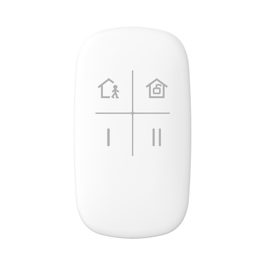 DS-PKF1-WB (AX PRO) Control Remoto para Armado y Desarmado / Teclas con Funciones Programables
