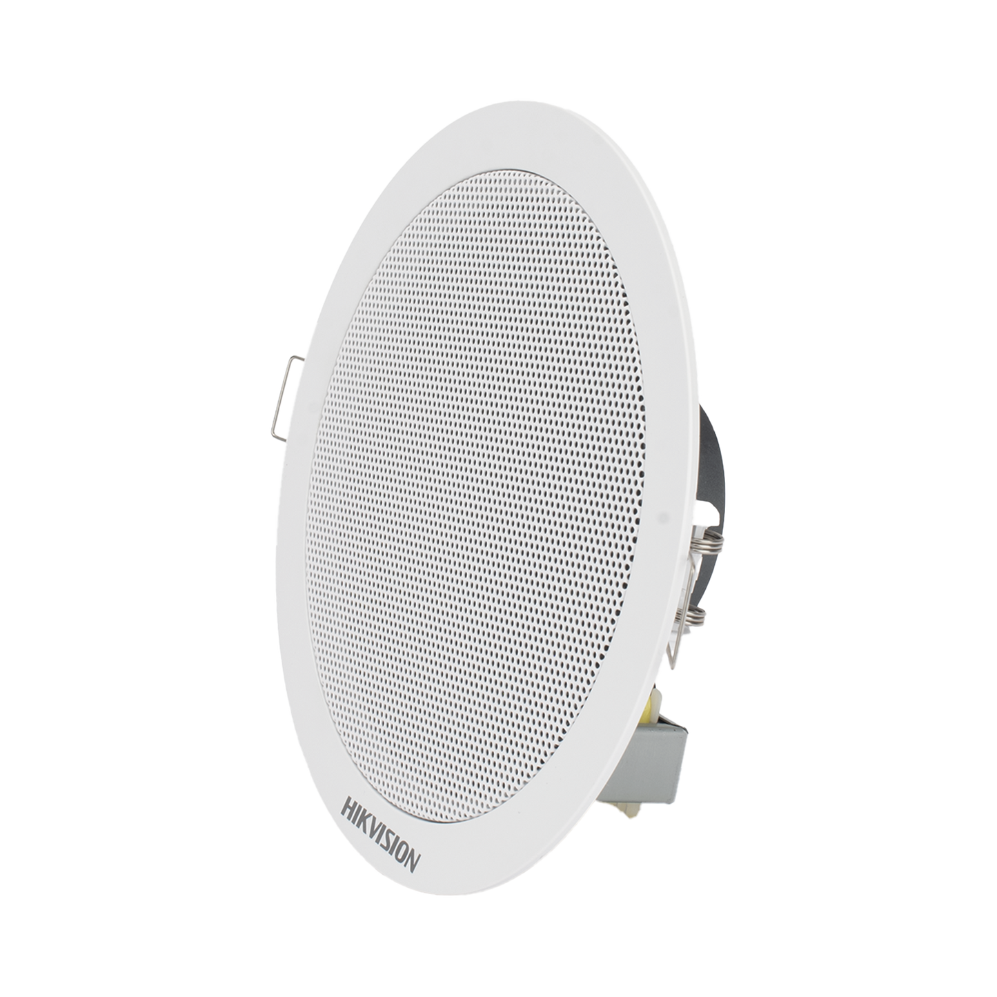 DS-QAE0206G1-V - Altavoz Montaje en Plafón | 6 Watts | 100 V | Rejilla de Metal | Color Blanco | Uso Interior