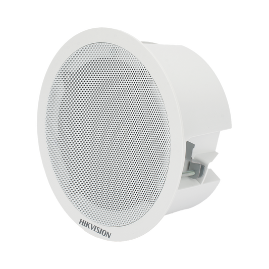 DS-QAZ0203G1-S - Altavoz Secundario para Montaje en Plafón | 3 Watts | 8 Ohms | Compatible con DS-QAZ1203G1-BE | Uso en Interior  | No Requiere Alimentación Externa