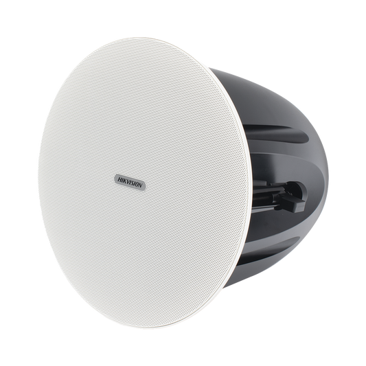 DS-QAZ0610G1 - Altavoz de Techo | 2.5W - 10W | Tweeter 1.0 pulgadas + Woofer 6.5 pulgadas | Color Blanca | 100V / 70V | 8 ohms