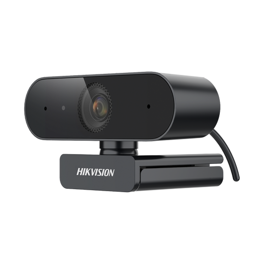 DS-U02 Cámara Web ALTA DENIFICIÓN (1080p) / Giro 360° / Gran Angular / Micrófono Integrado / Conector USB de 2 mts / Fácil de Instalar / Reducción de Ruido Inteligente