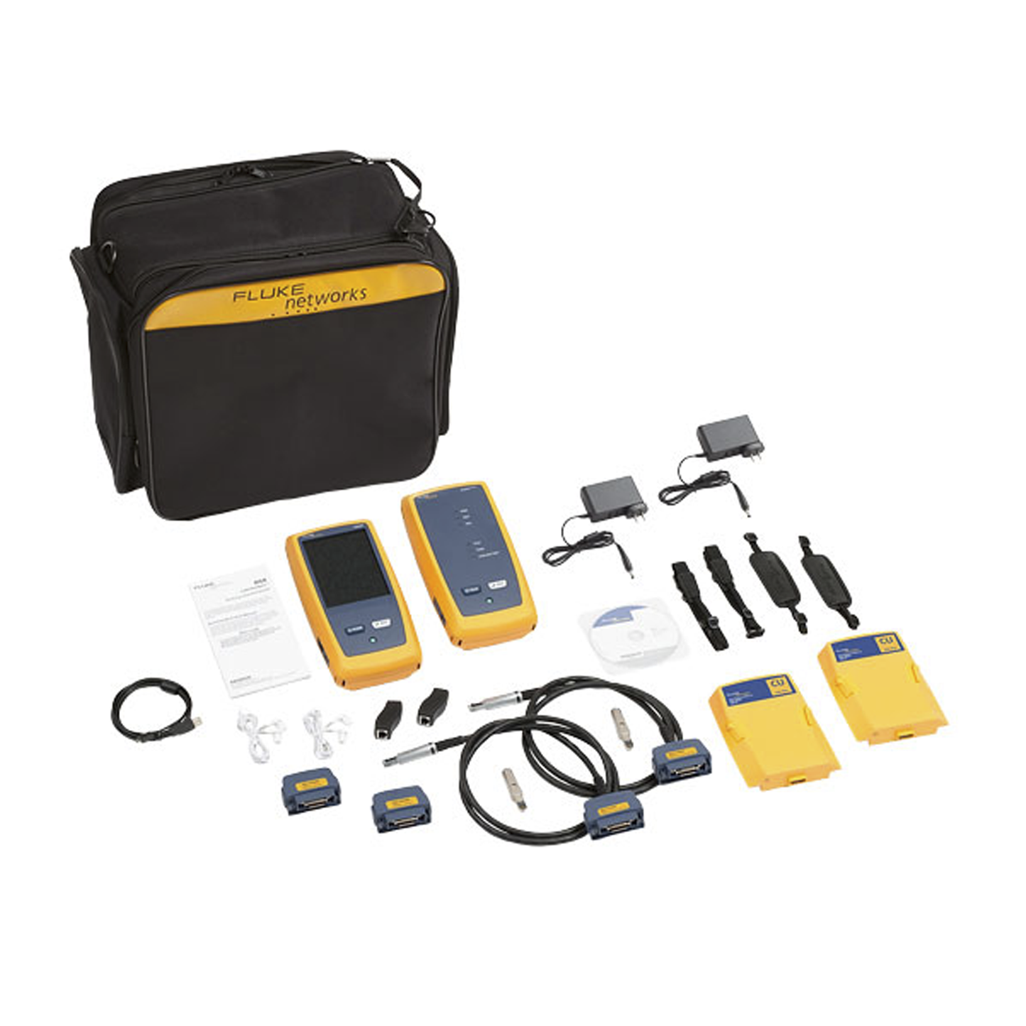 DSX2-8000INT - Certificador DSX-8000 para Cable de Cobre Cat5e, Cat6, Cat6A y Cat8, Precisi�n de Nivel VI/2G (2 GHz), Con WiFi Integrado y Pantalla LCD de 5.7 Pulgadas (14.48 cm), Versi�n Internacional