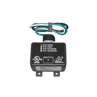DTK-120HW Dispositivo de Protección contra Sobretensiones de 120 VCA, Para Paneles de Alarma de Incendio, Paneles Eléctricos Residenciales, Motores, Sistemas de bombeo, Mnisplit.