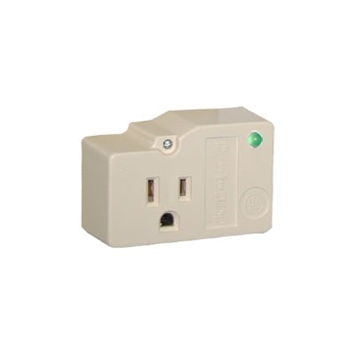 DTK-1F Dispositivo de Protección Contra Sobretensiones de 120 VCA 15 A, Transformadores de Alarma, Electrodomésticos, Máquinas Contestadoras, Fax, Impresoras