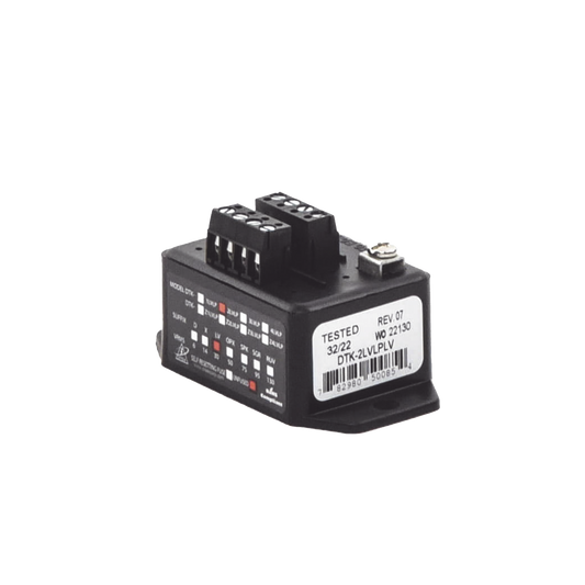 DTK-2LVLPLV Protector contra Sobretensiones del Circuito de Datos y Señalización / Lazos NAC, SLC, IDC, PIV, Paneles de Incendio, Alarma, Altavoces y Teléfonos