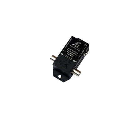 DTKPOC Protector contra Descargas Para Ethernet / Extensor PoE / Alimentación sobre Cable Coaxial / Impedancia de 75 Ohms