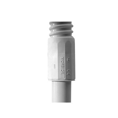DX-43-425 - Conector (Racor) de tubería rígida a tubería flexible , PVC Auto-Extinguible, 25 mm, IP65