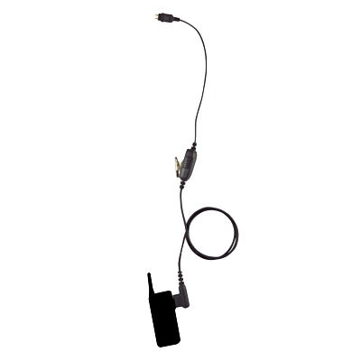 E1-1W2MG131 - Micrófono de 1 cable serie LOC para Motorola EP350/450/450S, MAGONE, MOTOTRBO: DEP450,XPR3000,CP200D. Hytera TC500/600