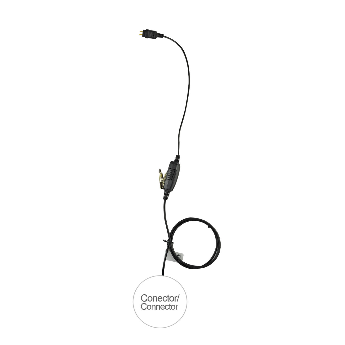 E1-1W2KD131 - Micrófono de 1 cable serie LOC para KENWOOD PKT-23K