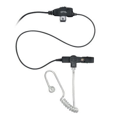 E1-EA2KA131 - Kit de Micrófono-Audífono PLUS de 1 cable para KENWOOD NX-340/320/420, TKD-340, TK-3230/3000/3402/3312/3360/3170