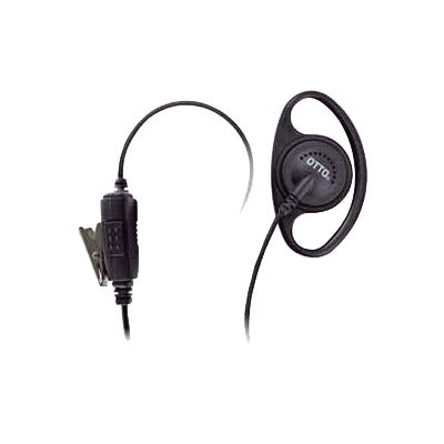 E1-ET2KA131 - Micrófono-Audífono tipo Anillo, Cable con 40 lbs de Resistencia. KENWOOD NX-340/320/420, TK-3230/3000/3402/3312/3360/3170