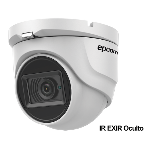 E4K-TURBO-L - Eyeball TURBOHD 4K (8Megapixeles) / Gran Angular 102° / Lente 2.8 mm / Exterior IP67/ IR EXIR 30 mts / dWDR / TVI-AHD-CVI-CVBS