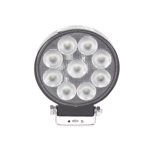 E92005W - Luz de trabajo Ultra brillante, 9 LED, 1180 Lúmenes, 12-24 Vcd