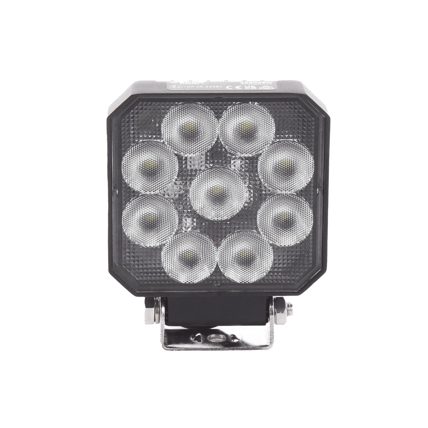 E92006W - Luz de trabajo, 9 LED, 1050 Lumenes, 12-24 Vcd