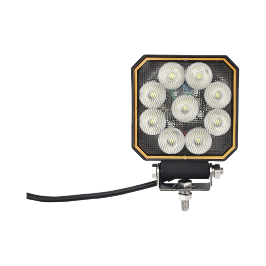 E92006WBT - Luz de trabajo bluetooth, 9 LED, 1500 Lumenes, 12-24 Vcd