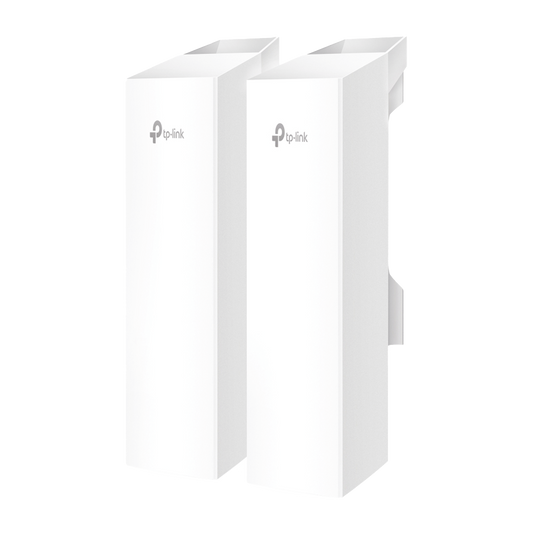 EAP211-BRIDGE-KIT - KIT de Enalce Inalámbrico Omada para Exterior / Frecuencia de 5GHz / Emparejamiento Automático / 3 puertos Gigabit / PoE Pasivo 24 Vcc o 802.3 PoEaf / Antena Direccional de 7 dBi MIMO 2x2 / Adminsitración Remota Mediante Omada