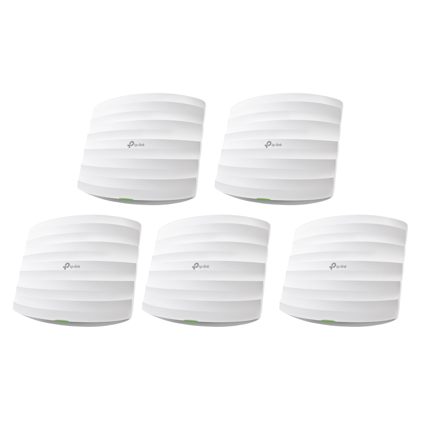 EAP245-KIT-5 Kit de 5 Puntos de Accesso Omada doble banda 802.11ac, MU-MIMO, PoE af y PoE Pasivo, soporta hasta 100 clientes, hasta 1350 Mbps.