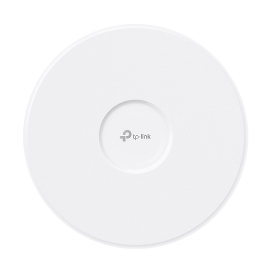 EAP783 - Punto de Acceso Omada / Wi-Fi 7 BE22000 MU-MIMO 4x4 / 2 Puertos 10 Gbps / Mesh Omada / Operaciones Multiencale (MLO) / Configuración por Controlador o Stand-Alone / Para Montaje en Techo/pared / Alimentación PoE++