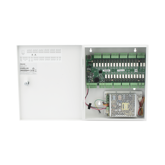 EC33 Controlador de Elevador IP Para 32 Pisos / Gestión 100% en la Nube / Interfaz Web / Pases Temporales desde App / Activación de Pisos desde App/ Wiegand / POE / 20,000 Tarjetas /100,000 Eventos / Compatible con Videoporteros Akuvox