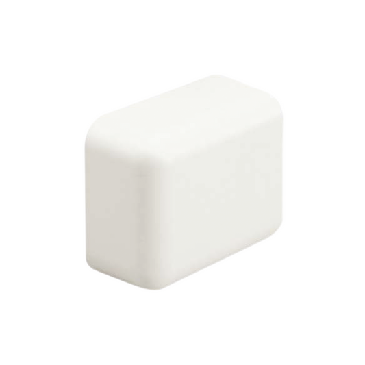 ECF5IW-E - Tapa Final, para uso con canaleta LD5, material ABS, Color Blanco Mate