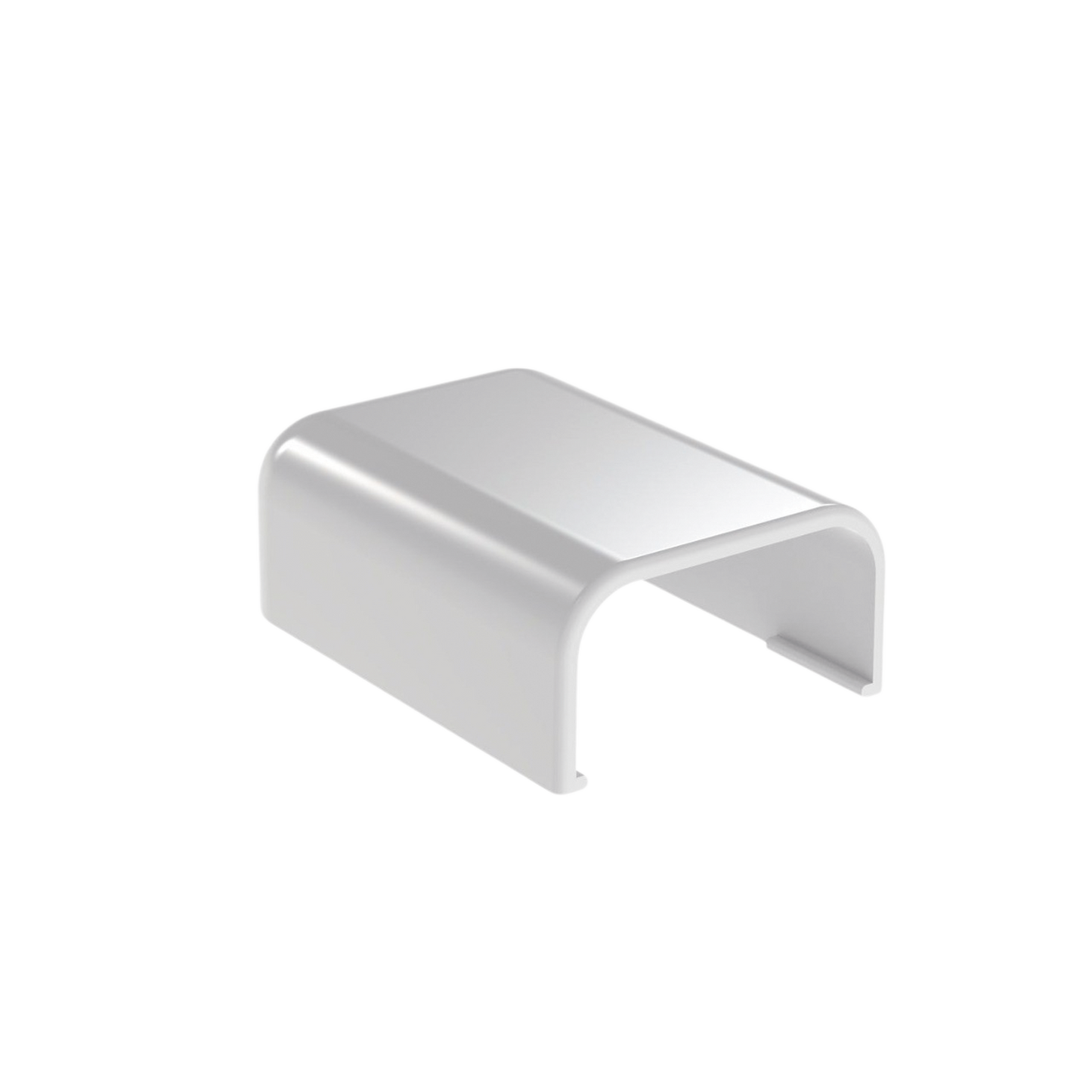 ECF5WH-E - Tapa Final, para uso con canaleta LD5, material ABS, Color Blanco