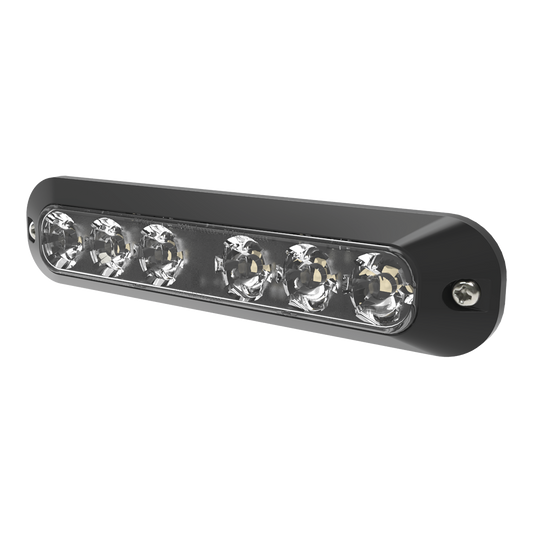 ED3705-RB - Luz Auxiliar Serie X3705, 6 LEDs Ultra Brillantes, color Rojo / Azul