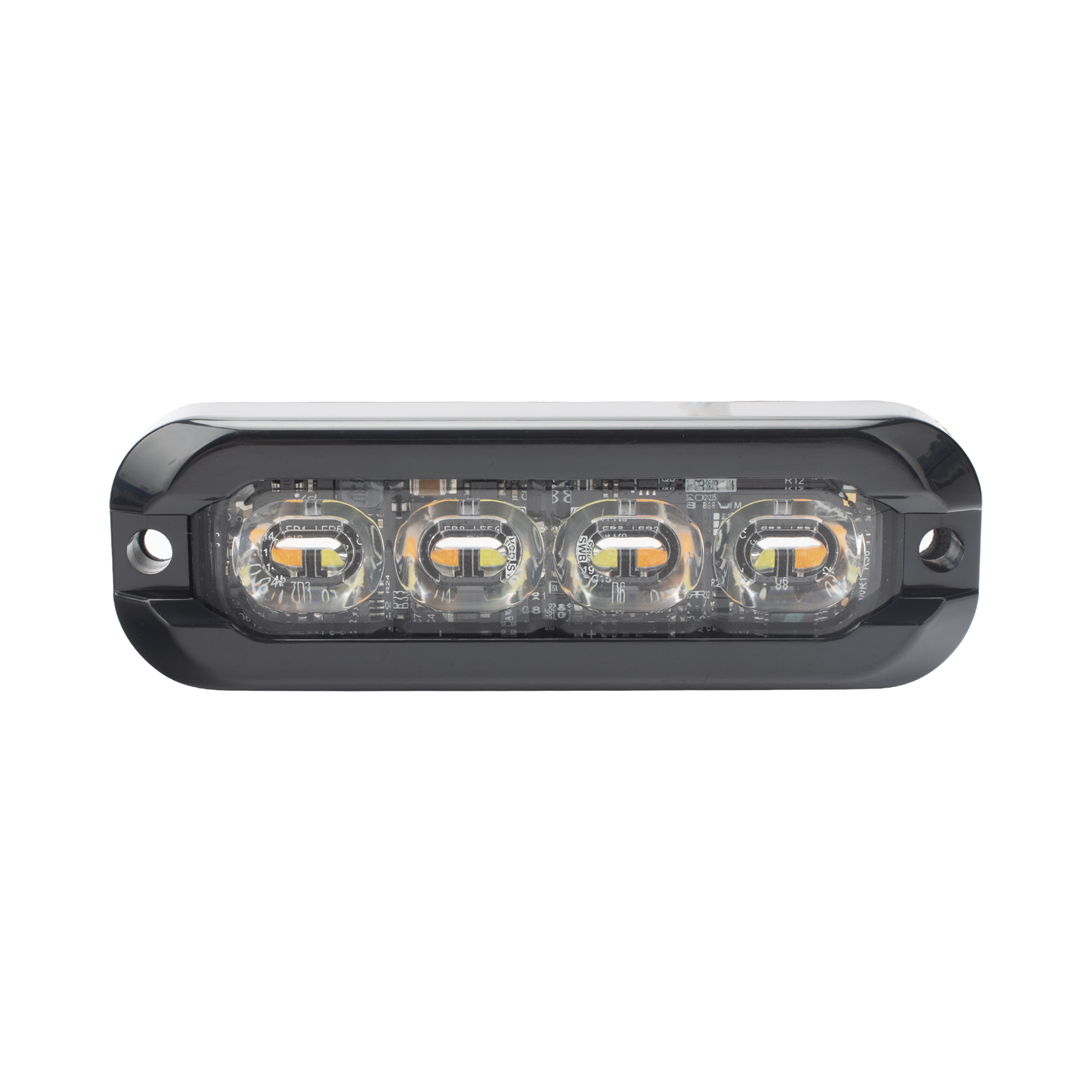 ED3793AW - Luz perimetral , 8 LED Ultra Brillantes, Dual Color Ambar / Claro