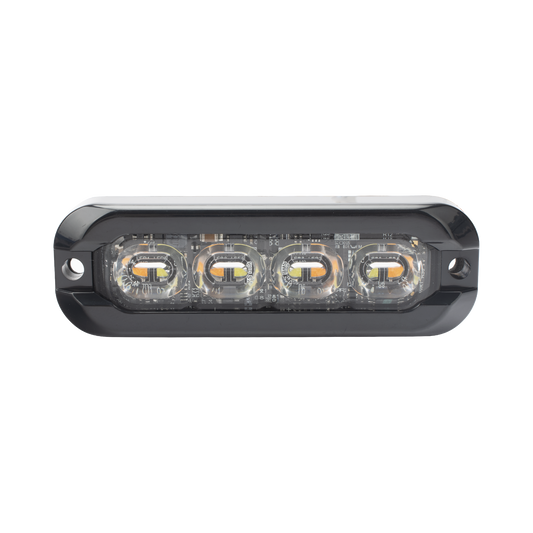 ED3793AW - Luz perimetral , 8 LED Ultra Brillantes, Dual Color Ambar / Claro
