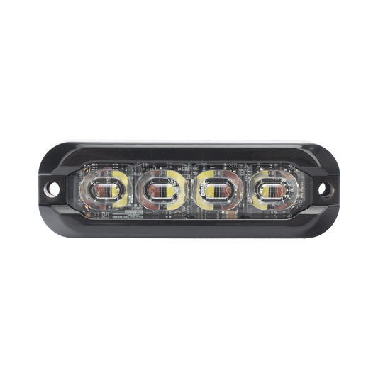 ED3793RW - Luz perimetral , 8 LED Ultra Brillantes, Dual Color Rojo / Claro