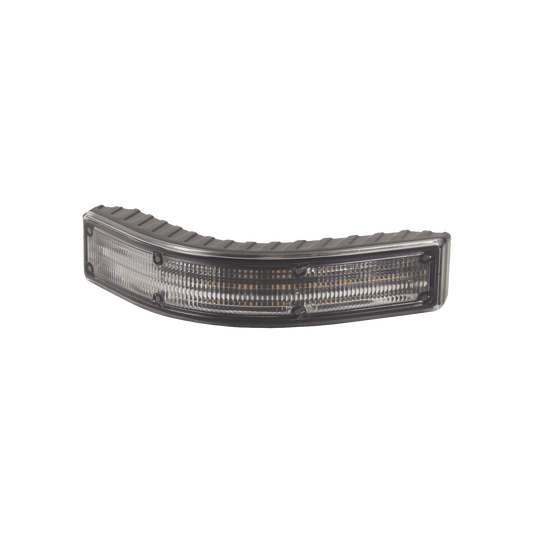 ED5101CAW - Luz direccional de esquina, 12 Led,12-24 Vcc, Lente transparente, ámbar/blanco