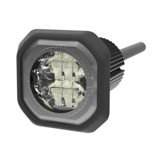 ED9040AW - Lampara Oculta de LED de bajo perfil color ambar claro